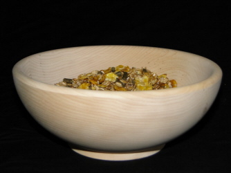 M&uuml;slisch&uuml;ssel mit rundem Rand  H&ouml;he 7,5cm  Durchm. ca.19cm