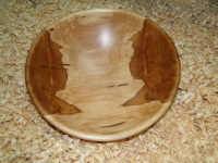 Schale aus Apfelbaumholz Durchm. 37cm